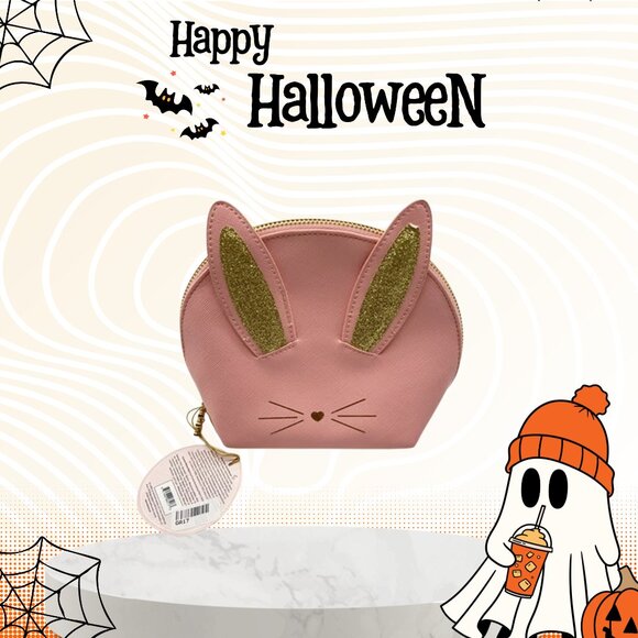 Too Faced Bunny makeup pouch Pink - Picture 1 of 6